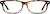 Front view of Rectangle Glasses 665125 in Tortoiseshell thumbnail