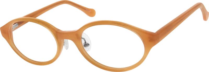 Live Black Friday Deals | Orange Kids' Oval Glasses #666122