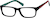 Angle view of Kids’ Rectangle Glasses 667521 in Black thumbnail