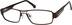 Rectangle Glasses 672515 in Brown