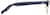 Side view of Browline Glasses 679416 in Blue thumbnail
