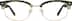 Browline Glasses 679424 in Green