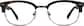 Front view of Browline Glasses 679425 in Tortoiseshell thumbnail
