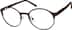 Round Glasses 679715 in Brown