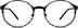 Round Glasses 679721 in Black