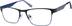 Rectangle Glasses 680916 in Blue