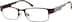 Rectangle Glasses 681015 in Brown