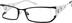 Rectangle Glasses 683021 in Black