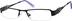 Oval Glasses 687221 in Black
