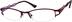 Oval Glasses 688618 in Red