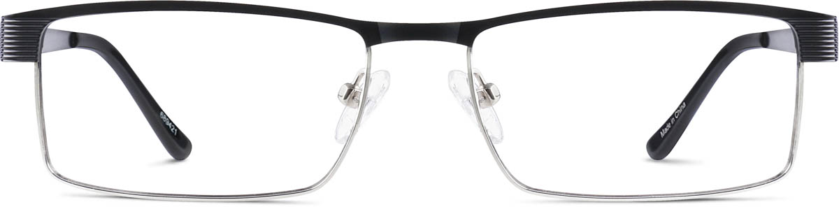 Black Rectangle Glasses