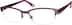 Rectangle Glasses 689918 in Red