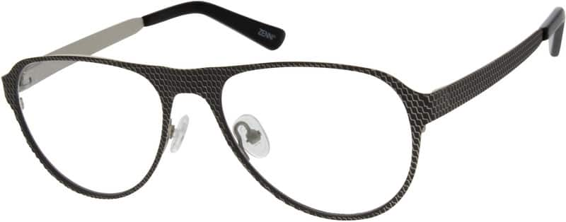 Angle view of Aviator Glasses 690111 in Gray