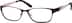 Rectangle Glasses 690321 in Black