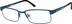 Rectangle Glasses 692016 in Blue