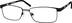Rectangle Glasses 692821 in Black