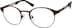 Round Glasses 693115 in Brown