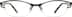 Rectangle Glasses 694015 in Brown