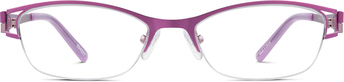 Purple Rectangle Glasses