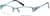Angle view of Rectangle Glasses 695012 in Gray thumbnail