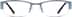 Rectangle Glasses 695012 in Gray