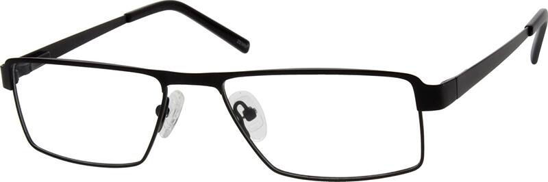 Black Rectangle Glasses #696121 | Zenni Optical