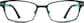 Front view of Rectangle Glasses 696421 in Black thumbnail