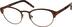 Round Glasses 697715 in Brown