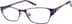 Rectangle Glasses 698017 in Purple