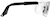 Side view of Sport Glasses 702023 in Clear thumbnail