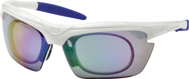 Angle view of Prescription Wind Goggles 703430 in White