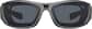 Front view of Sport Sunglasses 705212 in Gray thumbnail