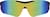 Front view of Sport Sunglasses 707121 in Black thumbnail