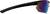 Side view of Sport Sunglasses 707121 in Black thumbnail