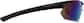 Side view of Sport Sunglasses 707121 in Black thumbnail