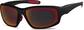 Angle view of Sport Sunglasses 708521 in Black thumbnail