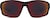 Front view of Sport Sunglasses 708521 in Black thumbnail