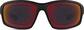 Front view of Sport Sunglasses 708521 in Black thumbnail