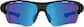 Front view of Sports Sunglasses 708721 in Black thumbnail