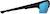 Side view of Sports Sunglasses 708721 in Black thumbnail