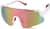 Angle view of Sports Sunglasses 708830 in White thumbnail