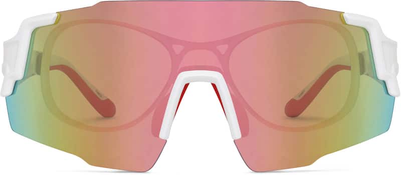 White Sports Sunglasses