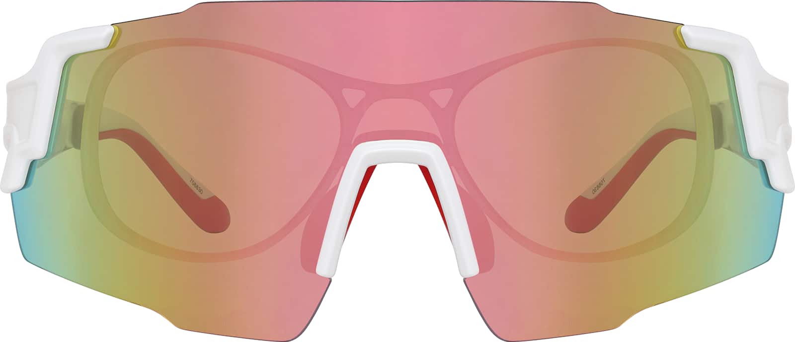 White Sports Sunglasses #708830 | Zenni Optical