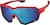 Angle view of Sports Sunglasses 708918 in Red thumbnail