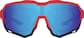 Front view of Sports Sunglasses 708918 in Red thumbnail