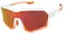 Sports Sunglasses 708942 in White/Orange