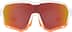 Sports Sunglasses 708942 in White/Orange