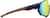 Side view of Aviator Sunglasses 709216 in Blue thumbnail