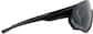 Side view of Wrap-Around Sunglasses 709221 in Black thumbnail