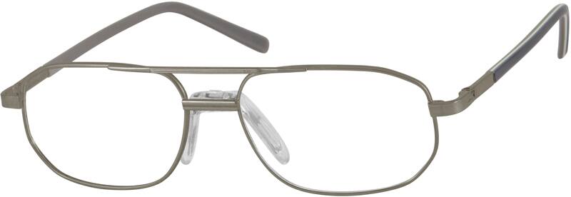 Silver Aviator Glasses #710511 | Zenni Optical
